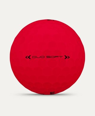 Wilson Duo Soft piłki golfowe, czerwone