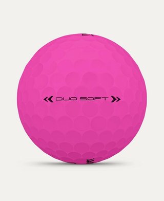 Wilson Duo Soft piłki golfowe, różowe