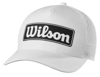 Wilson Performance męska czapka z daszkiem, biała