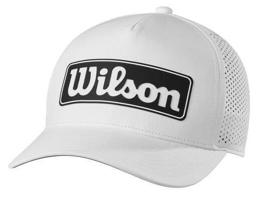 Wilson Performance męska czapka z daszkiem, biała