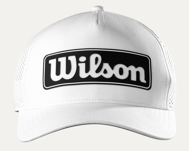 Wilson Performance męska czapka z daszkiem, biała