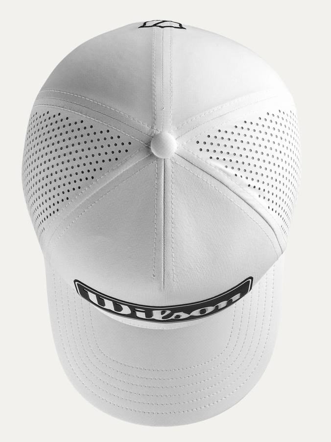 Wilson Performance męska czapka z daszkiem, biała