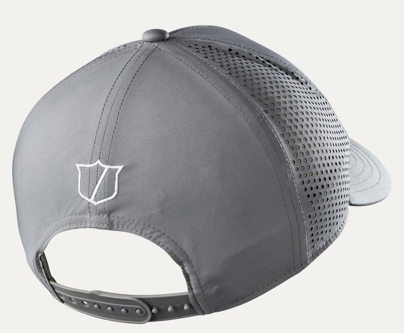 Wilson Performance męska czapka z daszkiem, szara