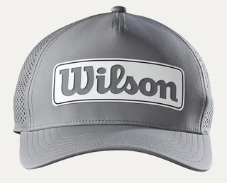 Wilson Performance męska czapka z daszkiem, szara