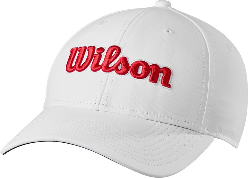 Wilson Tour czapka z daszkiem, biało/czerwona