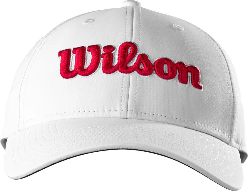 Wilson Tour czapka z daszkiem, biało/czerwona