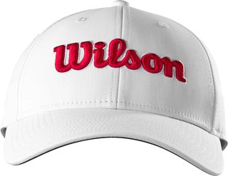 Wilson Tour czapka z daszkiem, biało/czerwona