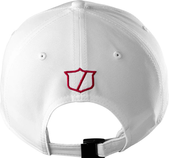 Wilson Tour czapka z daszkiem, biało/czerwona