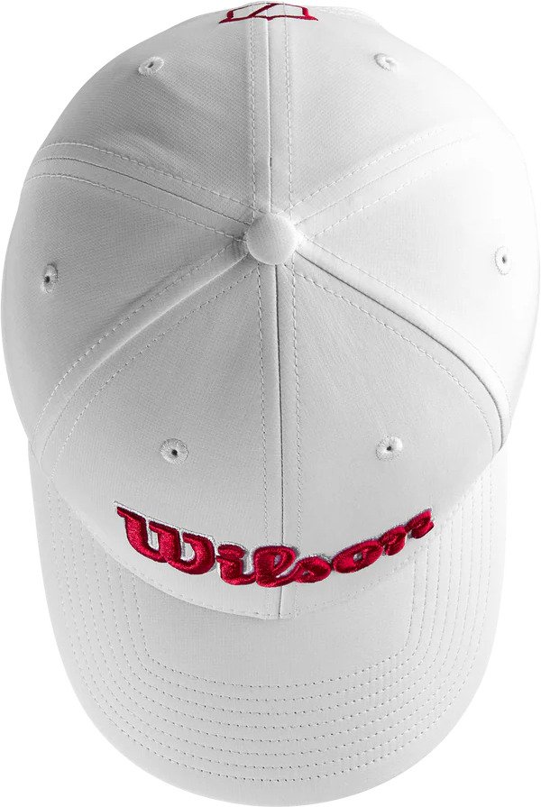Wilson Tour czapka z daszkiem, biało/czerwona