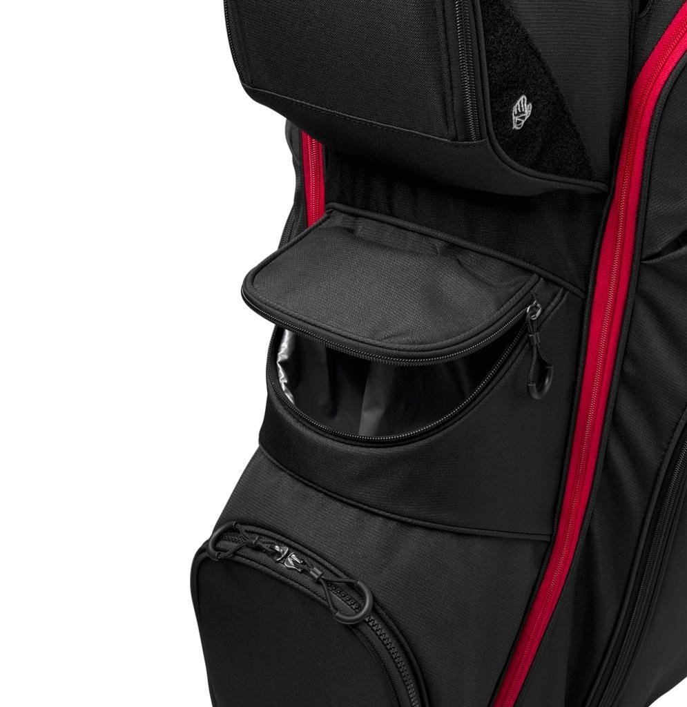 Wilson iLock cart bag, czarno/czerwony