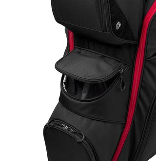 Wilson iLock cart bag, czarno/czerwony