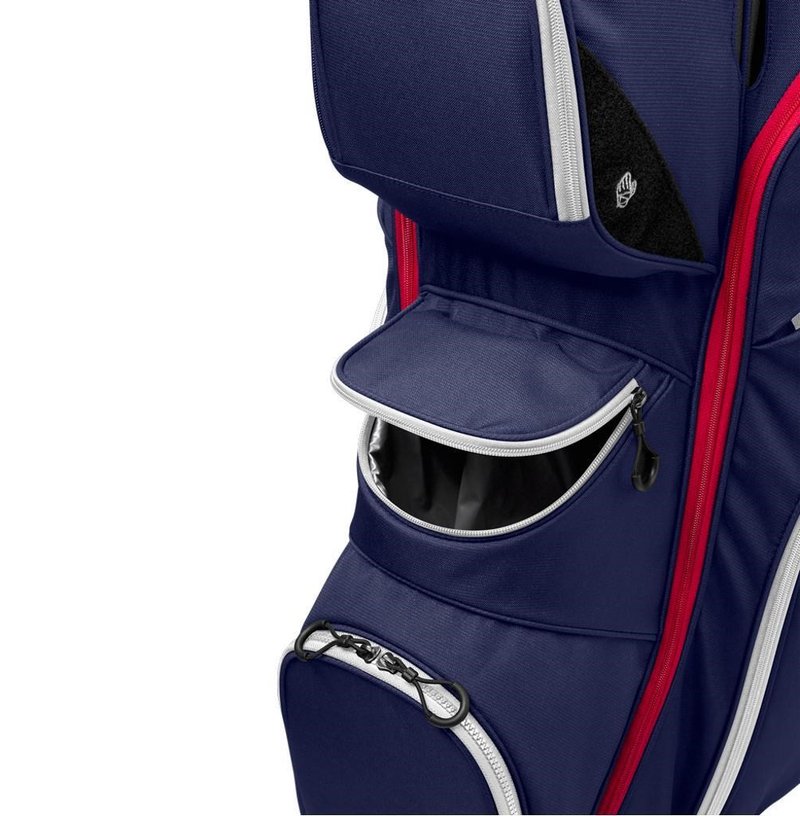 Wilson iLock cart bag, granatowo/biało/czerwony