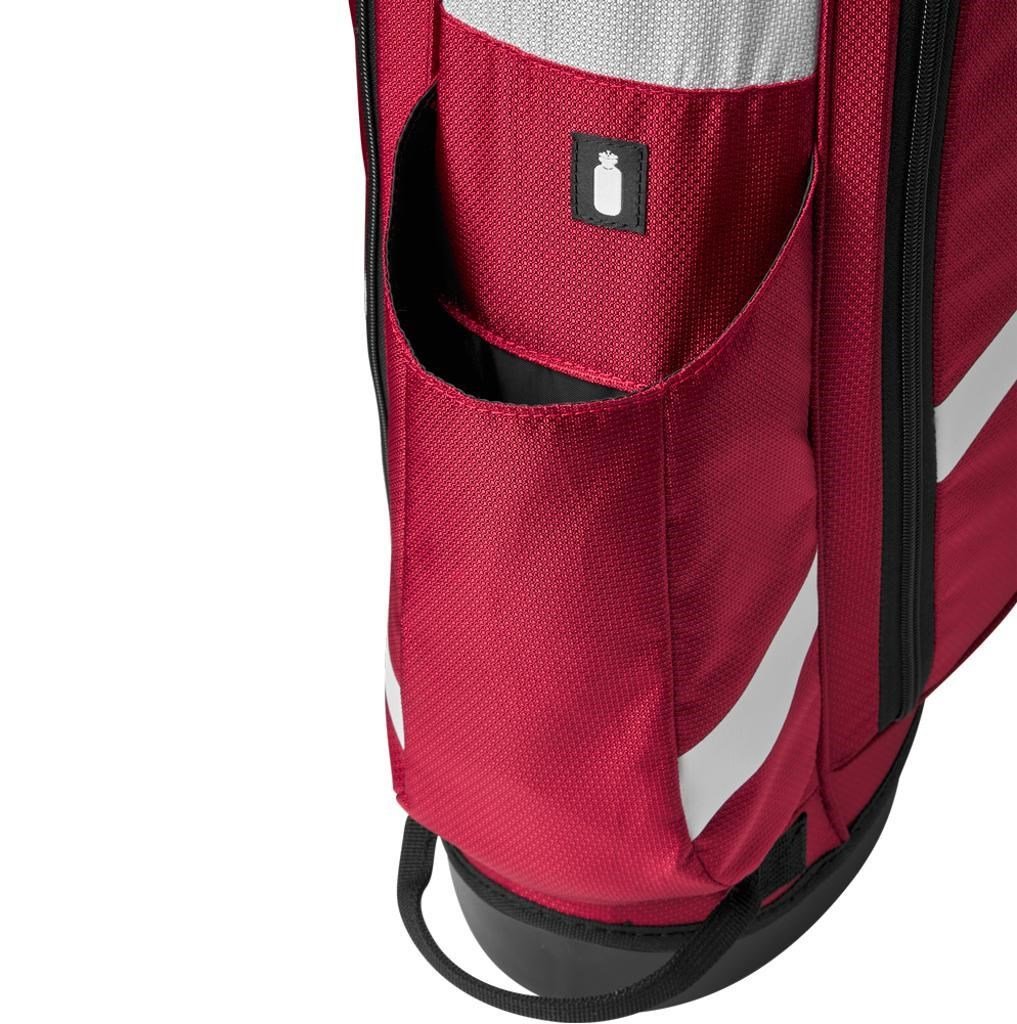 Wilson QS Quiver Carry stand bag, czerwono/biało/czarny