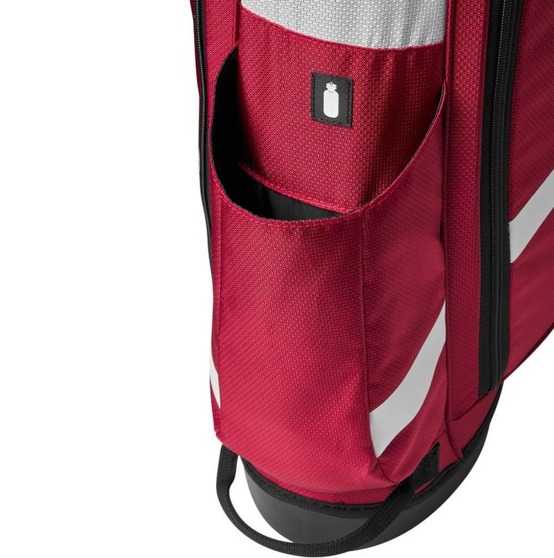 Wilson QS Quiver Carry stand bag, czerwono/biało/czarny