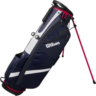 Wilson QS Quiver Carry stand bag, granatowo/biało/czerwony