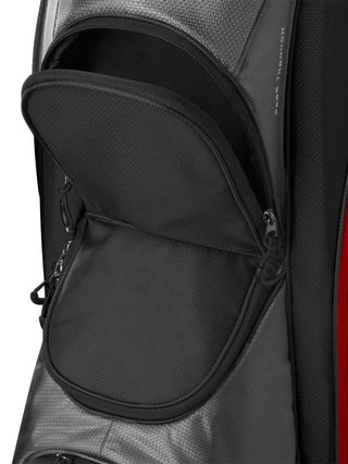 Wilson Feather cart bag, czarno/szaro/czerwony