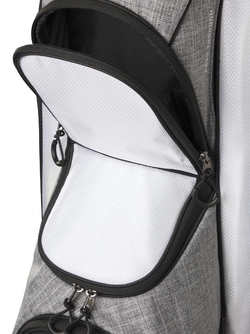 Wilson Feather cart bag, czarno/szaro/biały