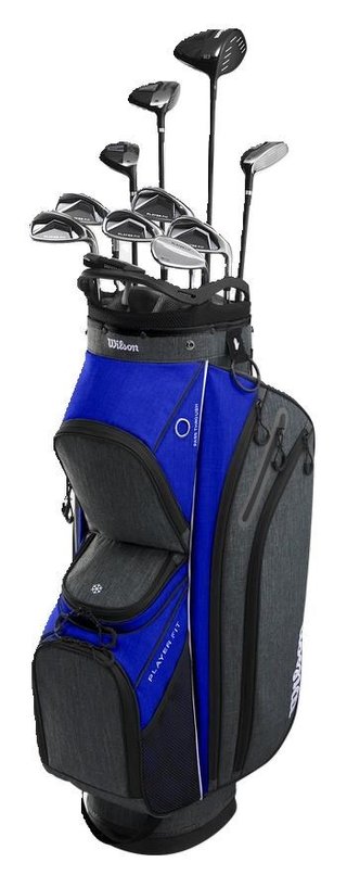 Wilson Player Fit Premium męski zestaw golfowy, grafit