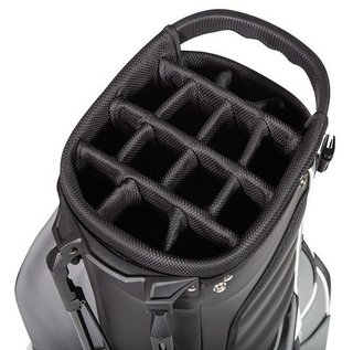 Jucad 2in1 FIirst Class stand bag, biały