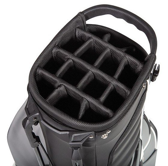 Jucad 2in1 FIirst Class stand bag, biały