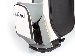 Jucad 2in1 FIirst Class stand bag, biały