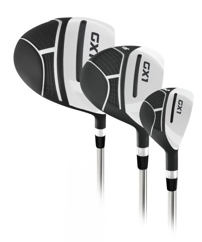 Masters GX1 Gts męski zestaw golfowy, grafit, lewy