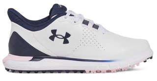 Under Armour Drive Fade SL damskie buty golfowe, biało/różowo/granatowe