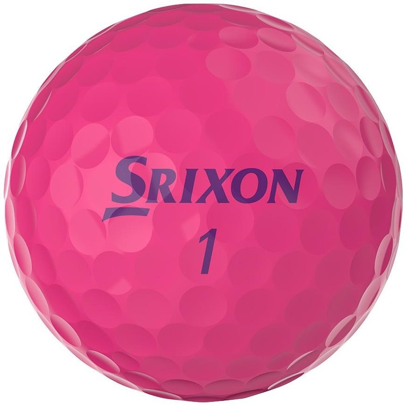 Srixon Soft Feel Lady damskie piłki golfowe, różowe
