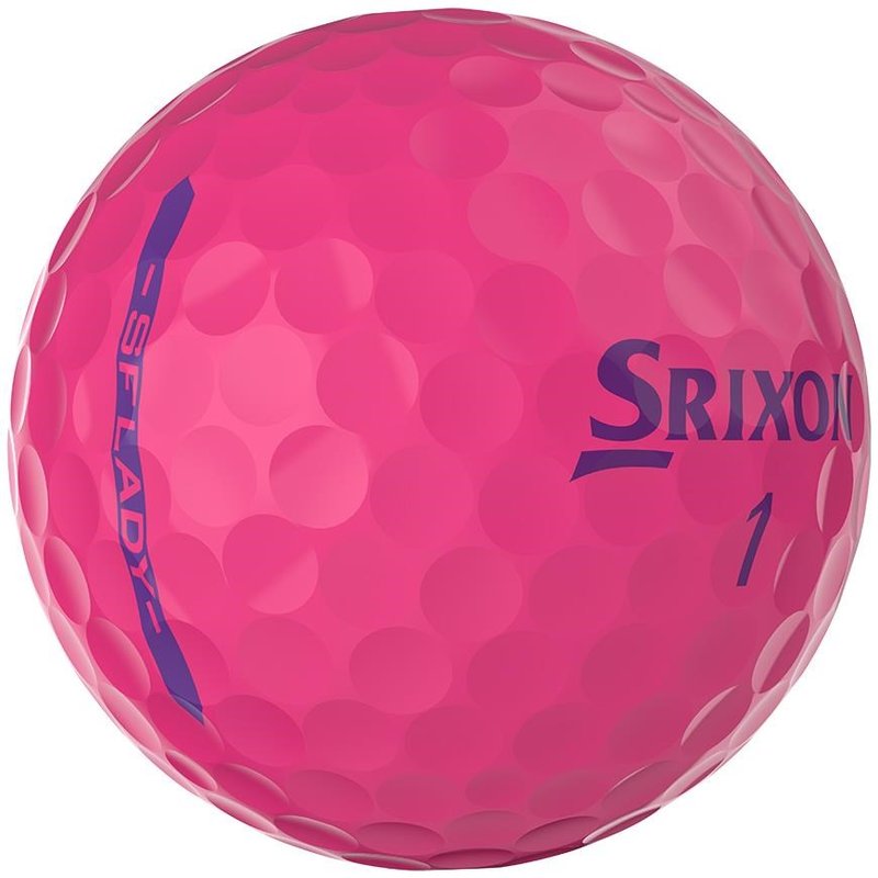 Srixon Soft Feel Lady damskie piłki golfowe, różowe
