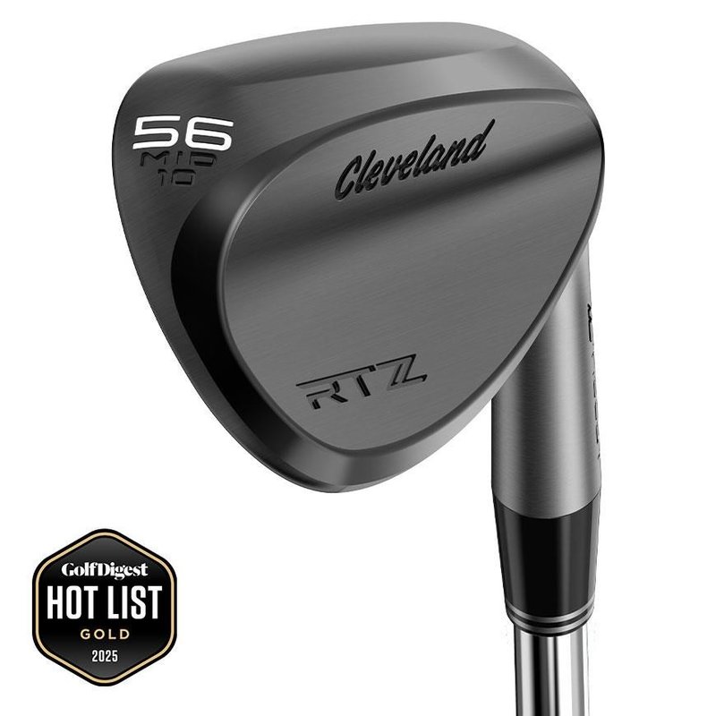Cleveland RTZ Black Satin wedge, stal
