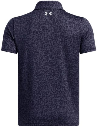 Under Armour Playoff Printed dziecięce polo, granatowe