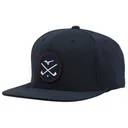 Mizuno Crossed Clubs Snapback męska czapka z daszkiem, granatowa