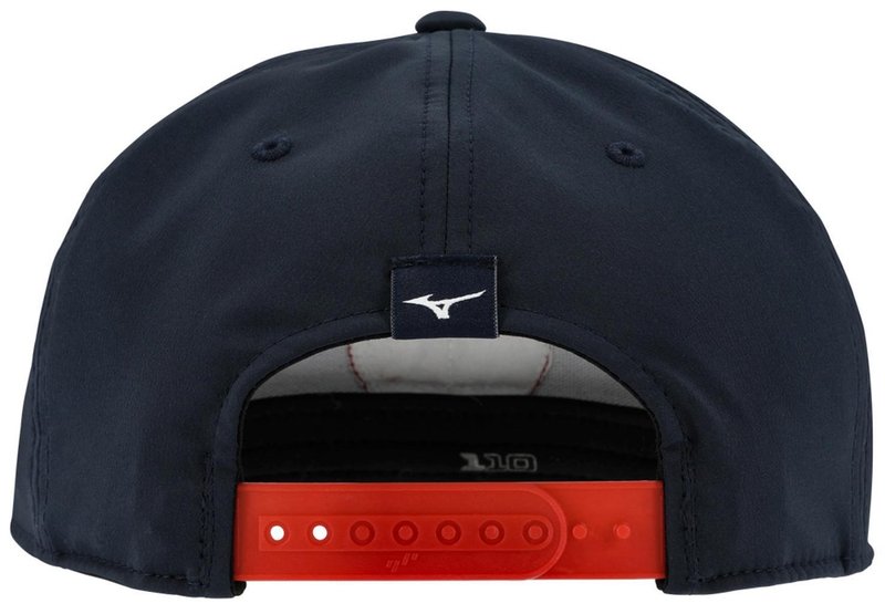 Mizuno Crossed Clubs Snapback męska czapka z daszkiem, granatowa