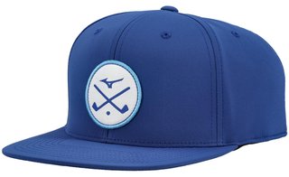 Mizuno Crossed Clubs Snapback męska czapka z daszkiem, niebieska