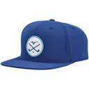 Mizuno Crossed Clubs Snapback męska czapka z daszkiem, niebieska