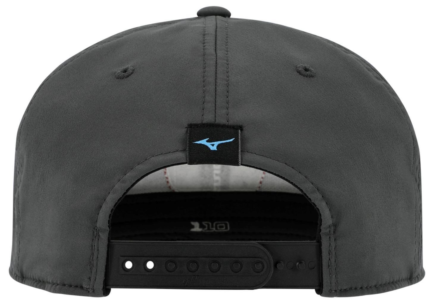Mizuno Crossed Clubs Snapback męska czapka z daszkiem, szara