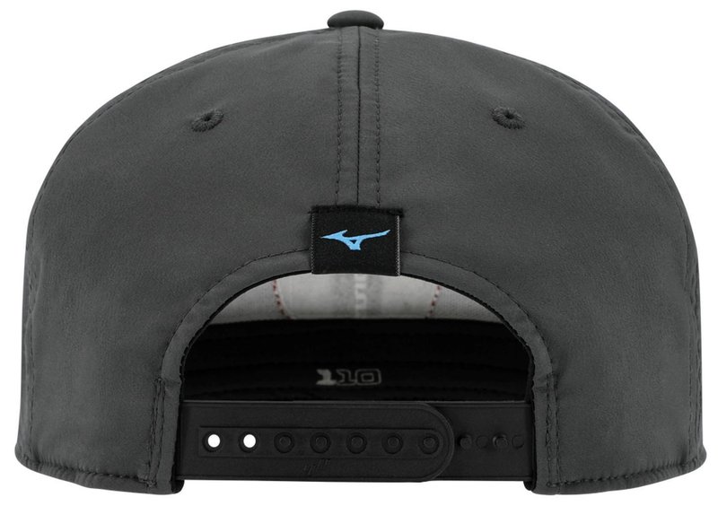 Mizuno Crossed Clubs Snapback męska czapka z daszkiem, szara