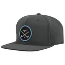 Mizuno Crossed Clubs Snapback męska czapka z daszkiem, szara