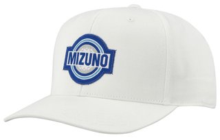 Mizuno Patch Snapback męska czapka z daszkiem, biała