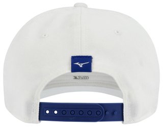 Mizuno Patch Snapback męska czapka z daszkiem, biała