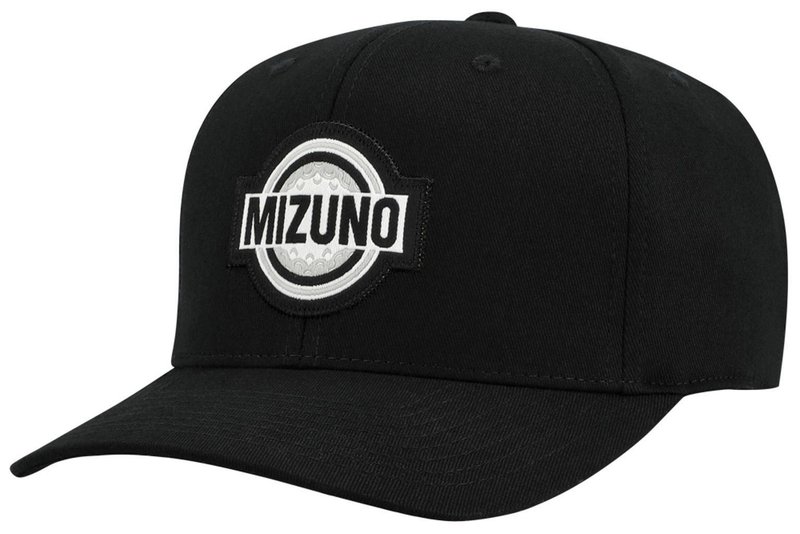 Mizuno Patch Snapback męska czapka z daszkiem, czarna