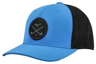 Mizuno Crossed Clubs Meshback męska czapka z daszkiem, niebiesko/czarna