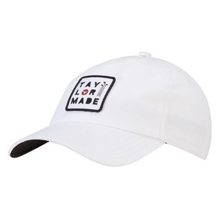TaylorMade 5 Panel czapka z daszkiem, biała