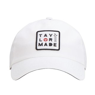 TaylorMade 5 Panel czapka z daszkiem, biała