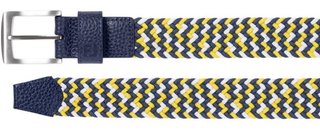 FootJoy Braided pasek, navy/white/taxi