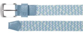 FootJoy Braided pasek, blue jay/white/pistachio