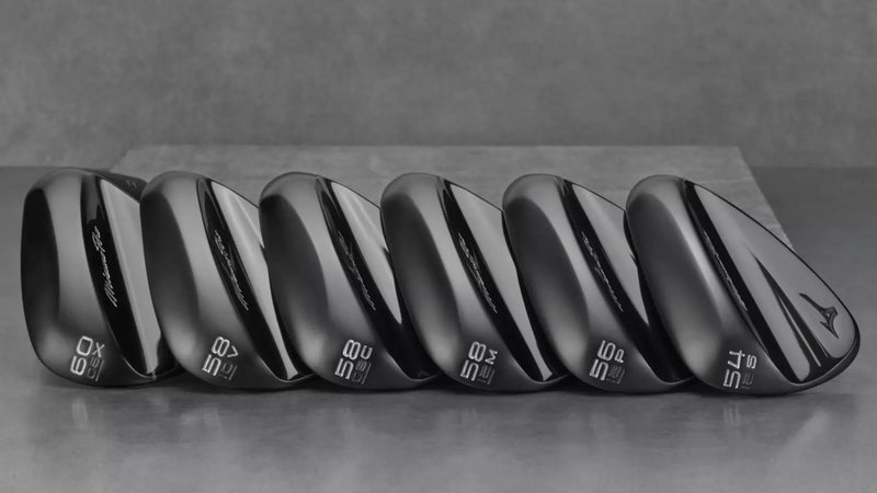 Mizuno Pro T-1 Black Ion wedge, stal