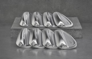 Mizuno Pro T-3 Soft White Satin wedge, stal