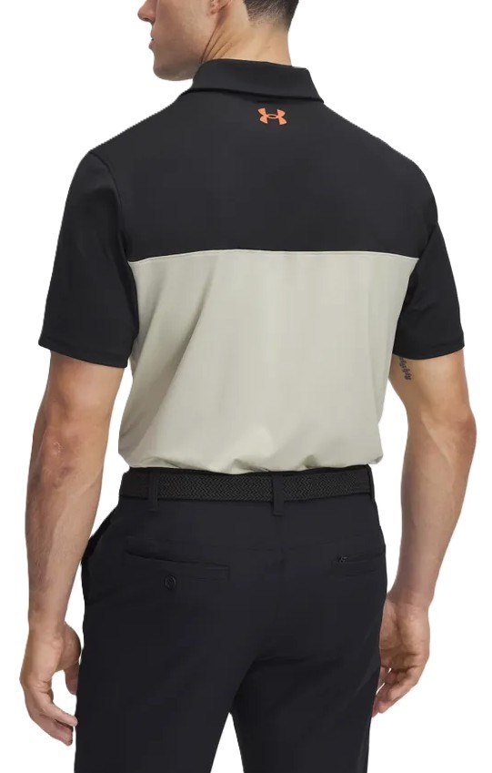 Under Armour T2G Color Block męskie polo, czarne