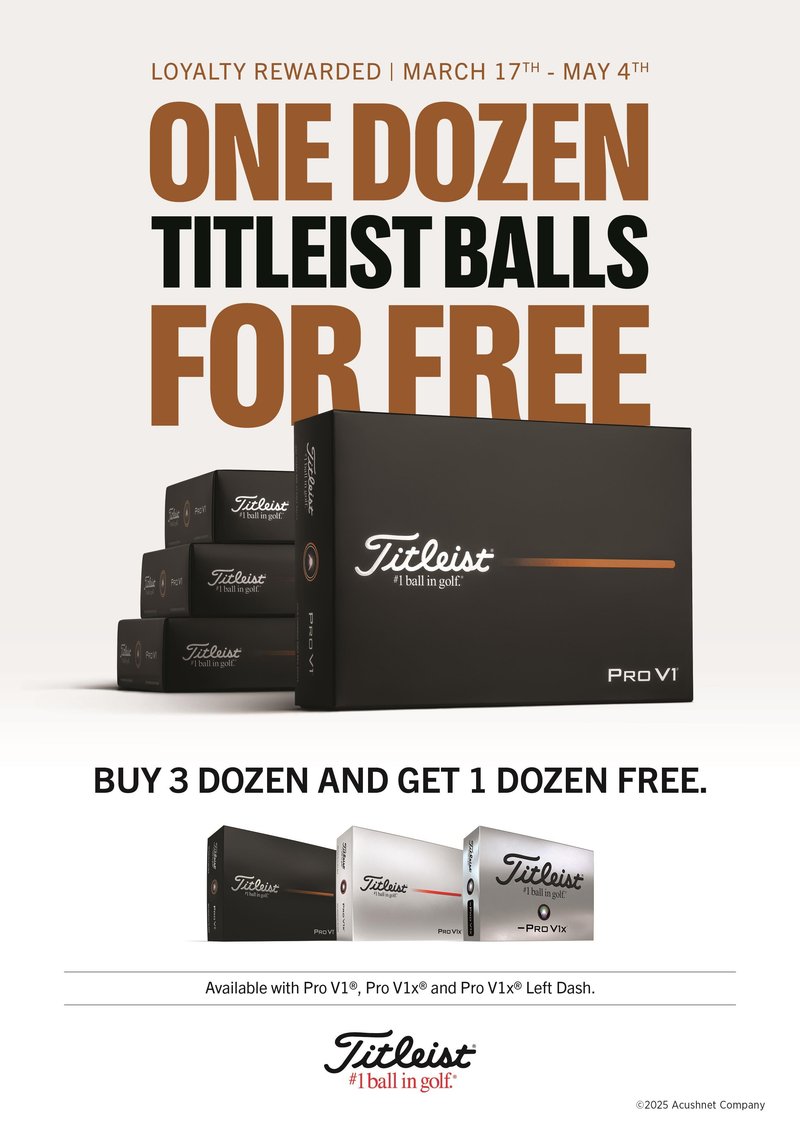 Titleist Pro V1 Loyalty: 3+1